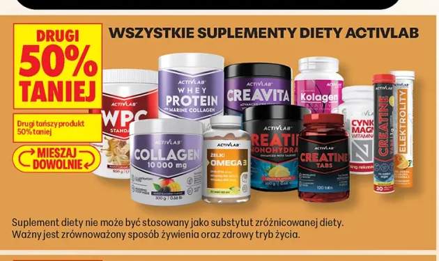 Suplementy diety Activlab +6 wariantów