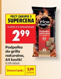 Podpałka do grilla naturalna Fire Flame