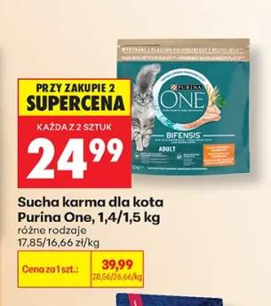 Sucha karma dla kota Purina One Bifensis Adult