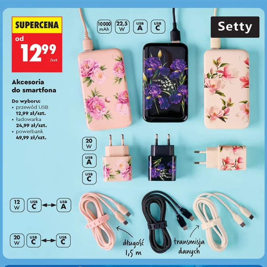 Ładowarka Setty +2 warianty