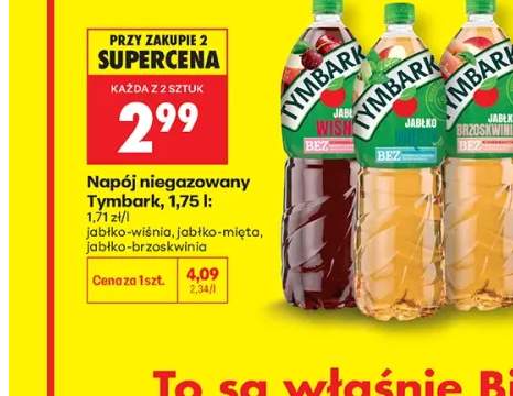 Napój niegazowany jabłko-wiśnia Tymbark +2 warianty