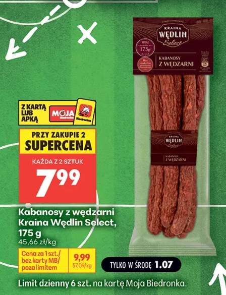Kabanosy z wędzarni Kraina Wędlin Select