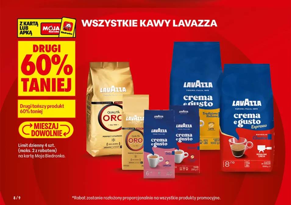 Kawy Lavazza +4 warianty