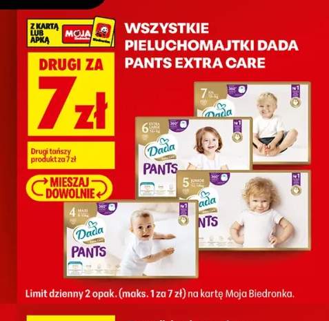 Pieluchomajtki Dada Pants Extra Care +4 warianty