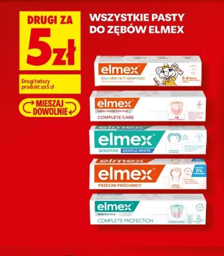 Pasty do zębów Elmex +5 wariantów
