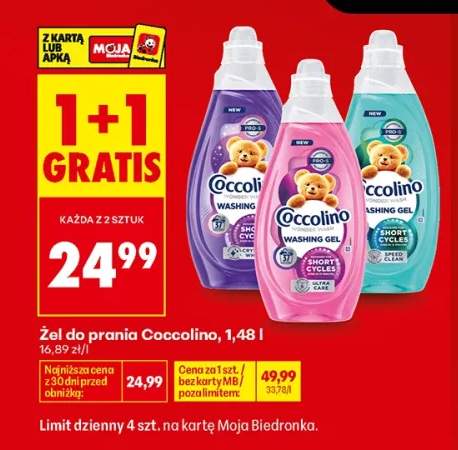 Żel do prania Coccolino