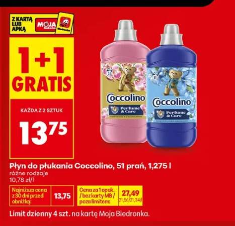 Płyn do płukania Coccolino