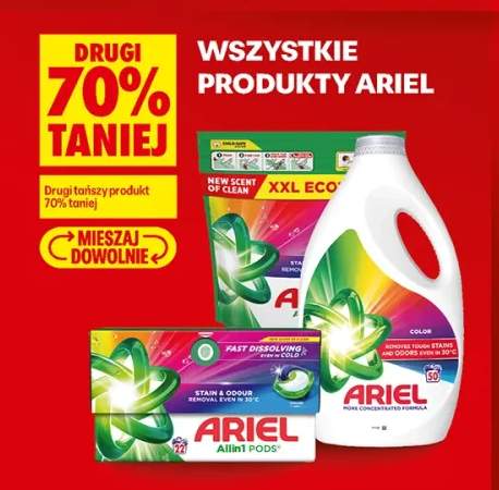 Produkty Ariel +2 warianty