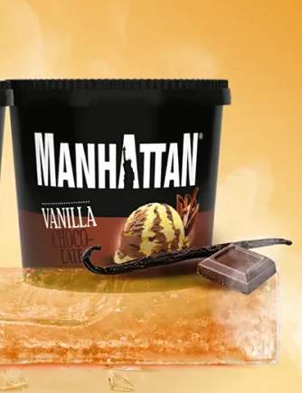 Lody Manhattan vanilla chocolate