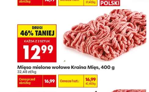 Mięso mielone wołowe Kraina Mięs