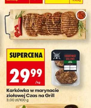 Karkówka w marynacie ziołowej Czas na Grill