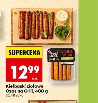 Kiełbaski ziołowe Czas na Grill