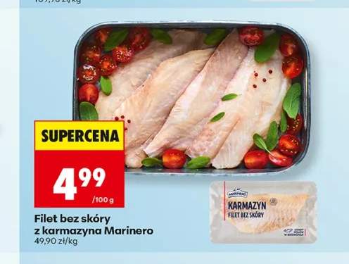 Filet bez skóry z karmazyna Marinero