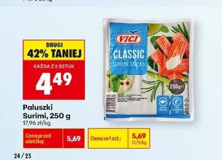 Paluszki Surimi Vici Classic