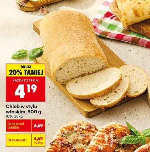 Chleb w stylu włoskim