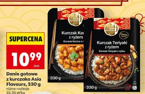 Danie gotowe z kurczaka Kurczak Teriyaki z ryżem Asia Flavours +1 wariant