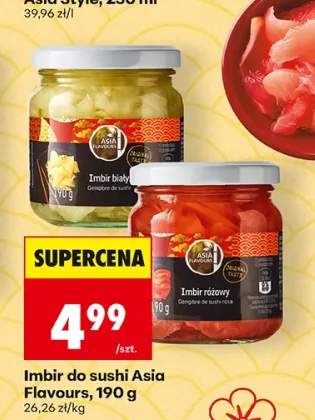 Imbir do sushi biały Asia Flavours +1 wariant