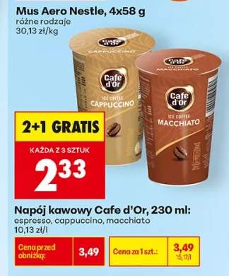 Napój kawowy Cafe d'Or Cappuccino +2 warianty