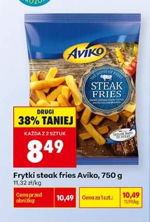 Frytki steak fries Aviko