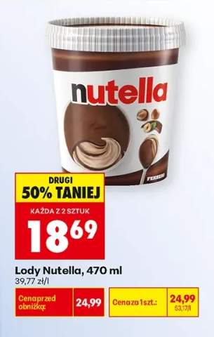 Lody Nutella
