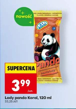 Lody pando Koral
