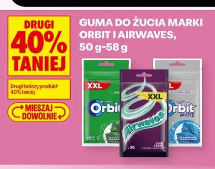 Guma do żucia Orbit Spearmint XXL +2 warianty