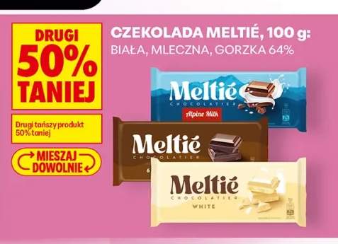 Czekolada biała Meltié +2 warianty