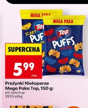 Prażynki Nietoperze Mega Paka Top sól +1 wariant
