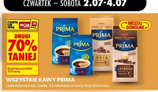 Kawa mielona Prima Finezja +3 warianty