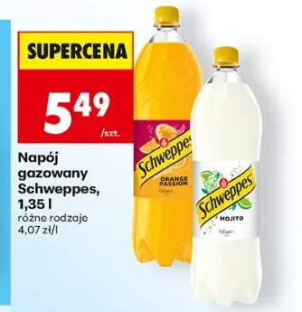 Napój gazowany Schweppes Orange Passion +1 wariant