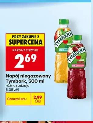 Napój niegazowany Tymbark Jabłko Mięta +1 wariant