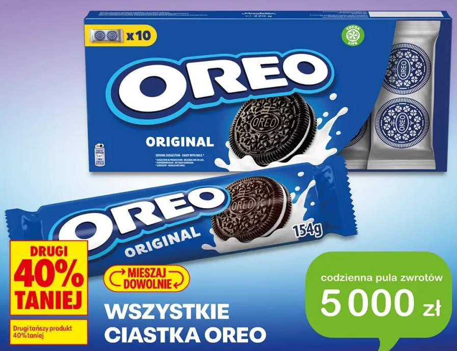Ciastka Oreo +2 warianty