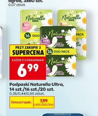 Podpaski Naturella Ultra