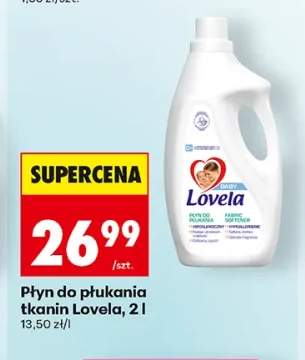 Płyn do płukania tkanin Lovela