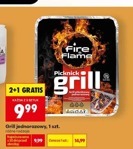 Grill jednorazowy Fire & Flame