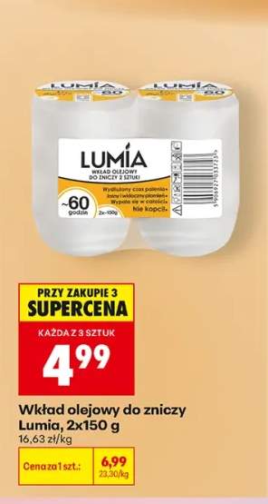 Wkład olejowy do zniczy Lumia 2-pak