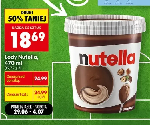 Lody Nutella