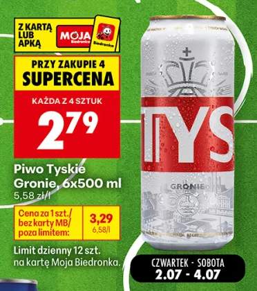 Piwo Tyskie Gronie