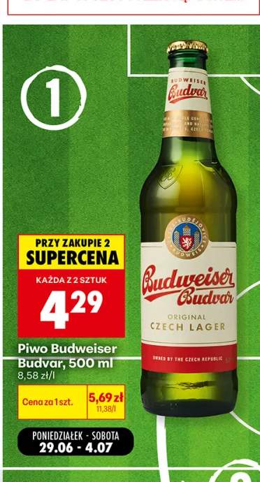 Piwo Budweiser Budvar