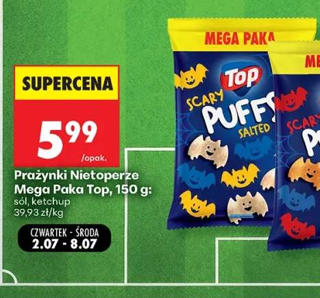 Prażynki Nietoperze Mega Paka Top ketchup +1 wariant