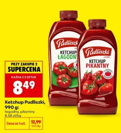 Ketchup pikantny Pudliszki +1 wariant