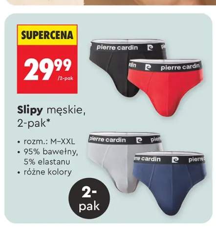 Slipy męskie Pierre Cardin 2-pak