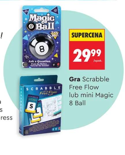 Gra Mattel Scrabble Free Flow +1 wariant
