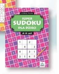 Książka Super Sudoku dla dzieci 4-6 lat