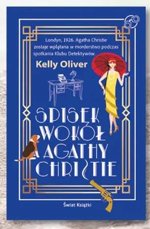 Książka Spisek wokół Agathy Christie Kelly Oliver Świat Książki
