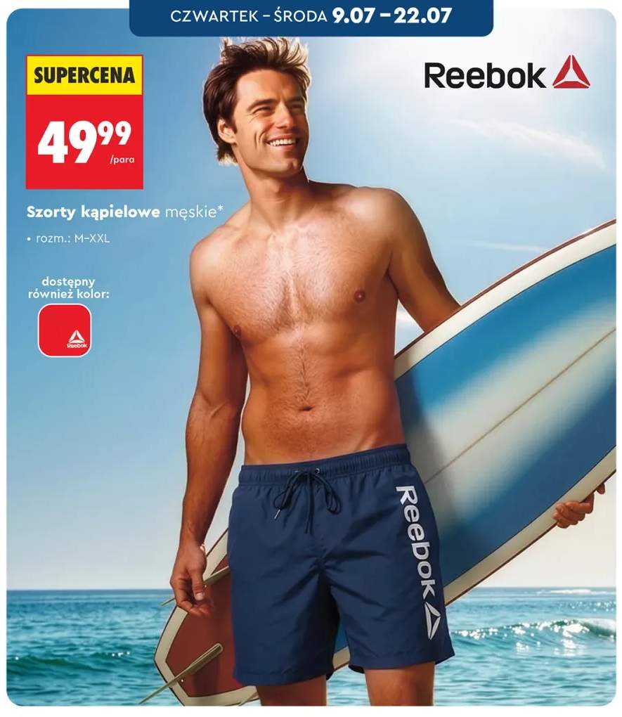 Szorty kąpielowe męskie Reebok