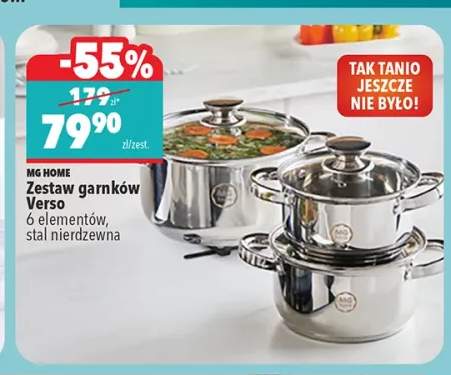 Zestaw garnków MG Home Verso