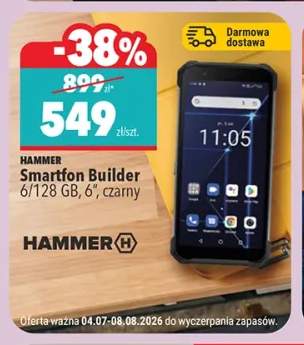 Smartfon Hammer Builder 6/128 GB