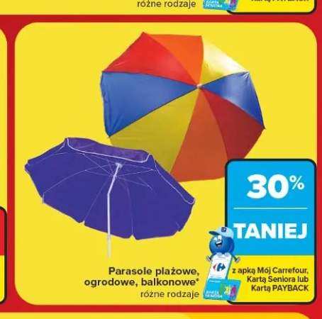 parasol plażowy