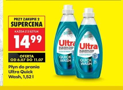 Płyn do prania Ultra Quick Wash